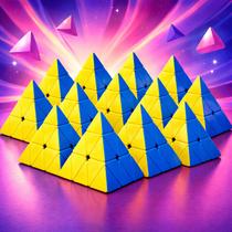 Cubo Magico Piramide Brinquedo Infantil Divertido Interativo - Cubo Magico Piramide Brinquedo Infantil Divertido Interativo -