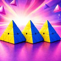 Cubo Magico Piramide Brinquedo Infantil Divertido Interativo - Cubo Magico Piramide Brinquedo Infantil Divertido Interativo -