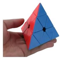 Cubo Mágico Pirâmide Pyraminx Profissional Giros Suaves e Alta Velocidade!