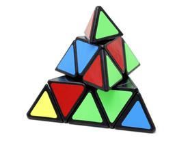 Cubo Mágico Pirâmide Pyraminx Profissional Qiming A Trad