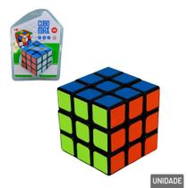 Cubo Mágico PRO 3x3 5,5cm Médio Color - Tudo em Caixa Cubo Mágico PRO 3x3 5,5cm Médio Color - Tudo em Caixa