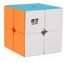 Cubo Mágico Profissional 2x2x2 Qiyi Qidi Colorido Original