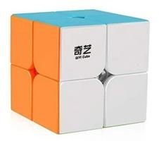 Cubo Mágico Profissional 2x2x2 Qiyi Qidi Colorido Original