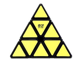 Cubo Mágico Profissional 3x3 Pirâmide Pyraminx Triângulo QiYi QiMing A Preto Lubrificado Cubo Mágico Profissional 3x3 Pirâmide Pyraminx Triângulo QiYi QiMing A Preto Lubrificado