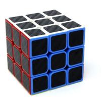 Cubo Mágico Profissional 3x3x3 Black Carbon original
