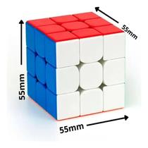 Cubo mágico Profissional 3x3x3 Moyu Cubo Meilong Colorido