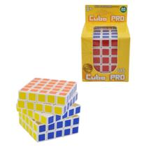 Cubo Mágico Profissional 5x5 PRO Não Trava Quebra cabeça Interativo