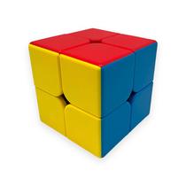 Cubo Magico Profissional Colorido 2x2x2 Speed Cube Magic Rapido Sem Adesivo antistress - DengoToys