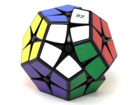 Cubo Mágico Profissional Megaminx 2x2 Kilominx QiYi Preto Original
