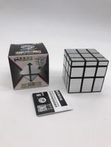 Cubo Mágico Profissional Mirror Blocks Prata Cubo Mágico Profissional Mirror Blocks Prata