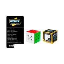 Cubo Mágico Profissional QiYi Warrior M 3x3x3 Speedcube Sem Adesivos Quebra-Cabeça Brinquedo