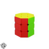 Cubo Mágico Profissional Total Colors Cilindrico Hexagonal - M&J VARIEDADES