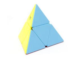 Cubo mágico pyraminx 2x2x2 color pirâmide