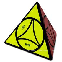 Cubo Mágico Pyraminx Disc Qiyi Preto