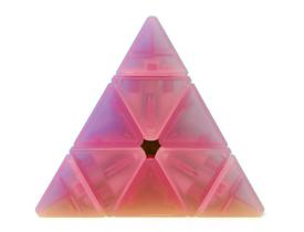 Cubo mágico pyraminx pirâmide qiming jelly