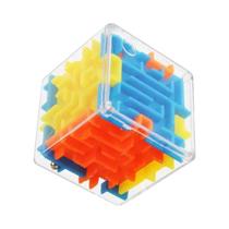Cubo Mágico Transparente 3D Labirinto Quebra-Cabeça De Velocidade Bola Rolante Brinquedo Para