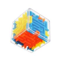 Cubo Mágico Transparente 3D Labirinto Quebra-Cabeça De Velocidade Bola Rolante Brinquedo Para