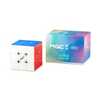 Cubo Magnético De Velocidade 3x3 YJ MGC Beta Strickerless Magic Puzzle Intelligence Toy Para