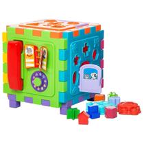 Cubo MercoToys Grande Didático Divertido Infantil Brinquedo Educativo