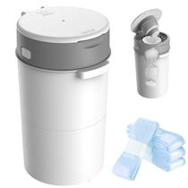 Cubo para Pañales Bellababy Mejorado con Doble Sellado de Olores 13L + 4 Recargas Cubo para Pañales Bellababy Mejorado con Doble Sellado de Olores 13L + 4 Recargas
