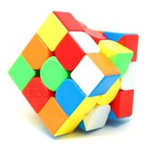 Cubo profissional 3x3x3 - colorido - qytoys xz2457 Cubo profissional 3x3x3 - colorido - qytoys xz2457