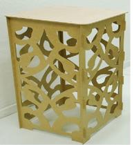 Cubo provençal arabesco em mdf para festa, desmontável Cubo provençal arabesco em mdf para festa, desmontável