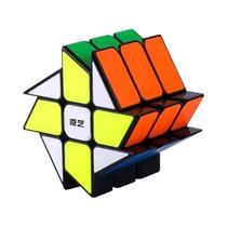 Cubo QiYi Windmill S Preto Sem Adesivos, Brinquedo Educacional De Quebra-Cabeça, Presente Cubo QiYi Windmill S Preto Sem Adesivos, Brinquedo Educacional De Quebra-Cabeça, Presente