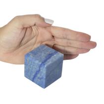 CUBO QUARTZO AZUL - (300 a 399)g