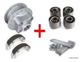 Cubo Raio Bucha E Lona Traseira Cg 125 Titan E Fan Ate 2008 - Fabreck