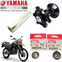 Cubo Roda Traseiro Preto Espaçador Rolamento Xtz Lander 250