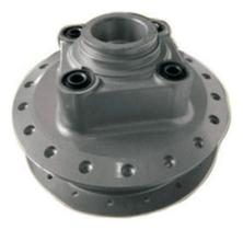 Cubo roda traseiro titan 125 2000 2001 2002 2003 2004 a 2008