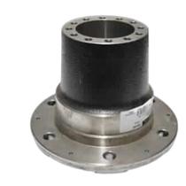 Cubo roda traseiro volkswagen delivery 9160 c ab 2p0501653c