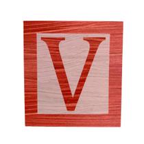 Cubo Rosa Letra Vermelha com Aplique Festa Chá de Bebê Decoração 8x8x8 Cm Mdf Madeira Cubo Rosa Letra Vermelha com Aplique Festa Chá de Bebê Decoração 8x8x8 Cm Mdf Madeira