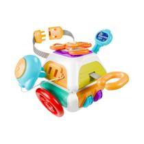 Cubo Sensorial Montessori Para Crianças, Brinquedo Educacional Para Crianças De 1 a 3 Anos - NONE