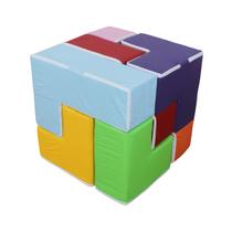 Cubo Soma 60CM X 60CM Quebra-cabeça tridimensional 7 peças - Brinquedos Mil