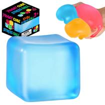 Cubo Squishy EFLSJIO 5,5 cm Azul Brinquedo de Retorno Lento Cubo Squishy EFLSJIO 5,5 cm Azul Brinquedo de Retorno Lento