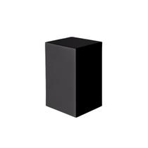 Cubo Tablado Expositor Para Vitrine MDF Loja Foto 30x20x20cm Preto Cubo Tablado Expositor Para Vitrine MDF Loja Foto 30x20x20cm Preto