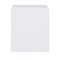Cubo Tablado Para Manequim Ensaio 45x35x35cm MDF Branco Cubo Tablado Para Manequim Ensaio 45x35x35cm MDF Branco