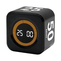 Cubo Temporizador Com Sensor De Gravidade E Tela LED Para Estudo, Trabalho, Fitness, Yoga E