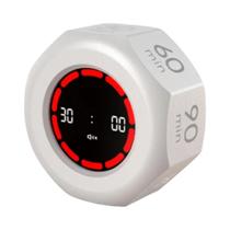 Cubo Temporizador Mini Com Sensor De Gravidade Para Crianças, Relógio Digital Visual De Contagem