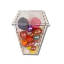 Cubo Transparente Acrílico Quadrado Desmontavel G Cubo Transparente Acrílico Quadrado Desmontavel G