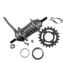 Cubo Traseiro 36 Furos Contra Pedal Cromado Com Encaixe Vellamos