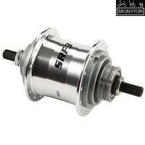 Cubo traseiro Sturmey Archer Brompton 3v prata - QHUBR3-SA Cubo traseiro Sturmey Archer Brompton 3v prata - QHUBR3-SA