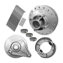 Cubo Traseiro Titan Fan Cg125 2009 A 2015 Raio Espelho Freio Cubo Traseiro Titan Fan Cg125 2009 A 2015 Raio Espelho Freio