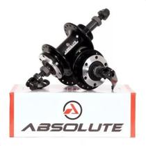 Cubos 32f Alum. C/rolamento P/freio Disco Preto Absolute