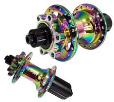 Cubos Aluminio Disco 6F Cassete 8-12V Blocagem 6 Rolamentos Barulhento Rainbow - VELOFORCE