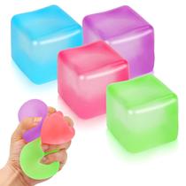 Cubos Antiestresse Siwarm, Kit com 4 Brinquedos Sensoriais Fidget Cubos Antiestresse Siwarm, Kit com 4 Brinquedos Sensoriais Fidget