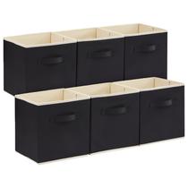 Cubos de armazenamento, caixas, tecido dobrável Lifewit, 28 cm, pacote com 6