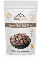 Cubos de Carne Bovina Liofilizada Mountain Essentials 300 g 10 porções Cubos de Carne Bovina Liofilizada Mountain Essentials 300 g 10 porções