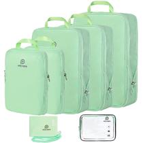 Cubos de embalagem de compressão PFEYRPK Lightweight 7 Set (verde)